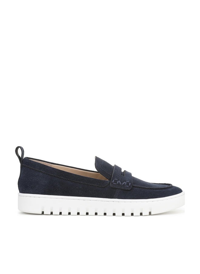Vionic Womens Uptown Loafer Dark Blue Suede 7 M - Image 1