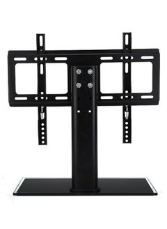 Home Design Flat Panel TV Desktop Mount Mobile TV Stand, Universal TV Mount Stands with Bracket for 37-55 Inch flat panel TV station type seat frame, Height Adjustable TV Base Stand Holds 60 KG & Max