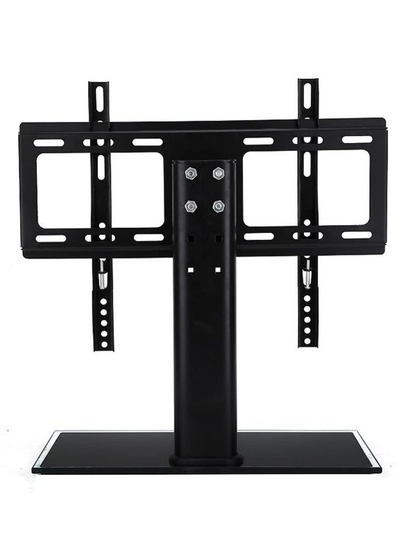 SKY-TOUCH - Home Design Flat Panel TV Desktop Mount Mobile TV Stand, Universal TV Mount Stands with Bracket for 37-55 Inch flat panel TV station type seat frame, Height Adjustable TV Base Stand Holds 60 KG & Max - Image 1