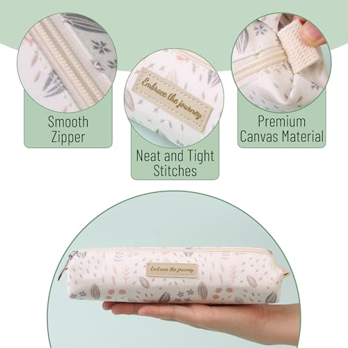 Mr. Pen- Cute Pencil Case Pouch, Boho Design, Multipurpose Canvas Bible Pencil Pouch - Image 4
