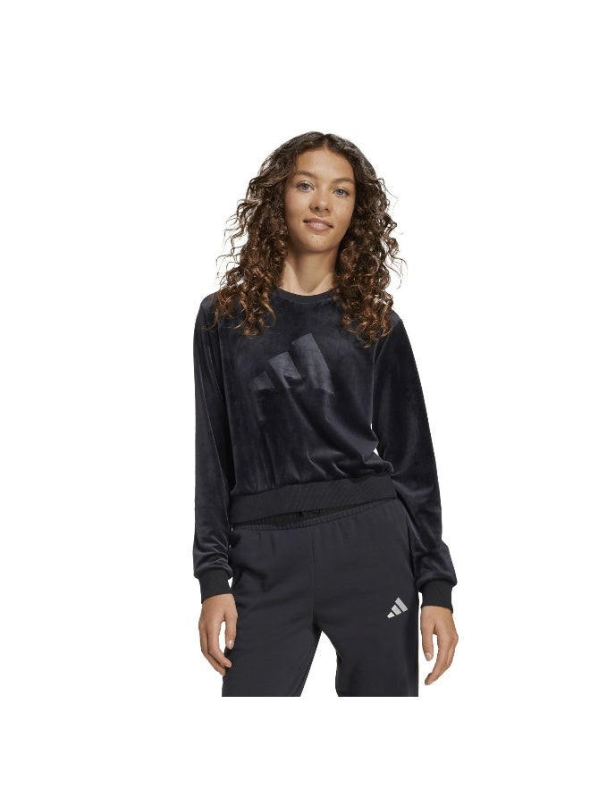 Adidas Jg Hld C Swt Black Training Sweatshirts For Junior 7-8Y - Image 2