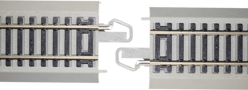 Bachmann Trains - E-Z COMMAND DCC EQUIPPED TURNOUT – LEFT - NICKEL SILVER E-Z TRACK With Grey Roadbed - HO Scale, Medium - Image 3
