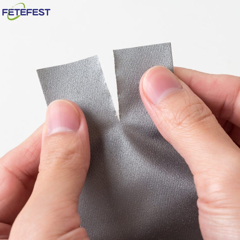 Fetefest Gaffers Tape Gray Heavy Duty, 2" by 30 Yards, Professional Grade Gaffer Tape, Non-Reflective, No Residue, Hand Tear, Self-Adhesive, Multiple Purposes (Grey, 2 inches x 30 Yards) - Image 2