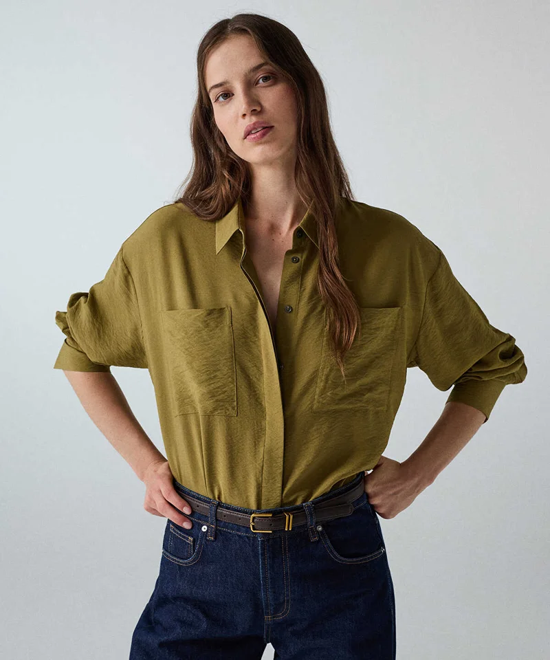 Ipekyol  Crinkle-Effect Shirt for Women | Best Price UAE