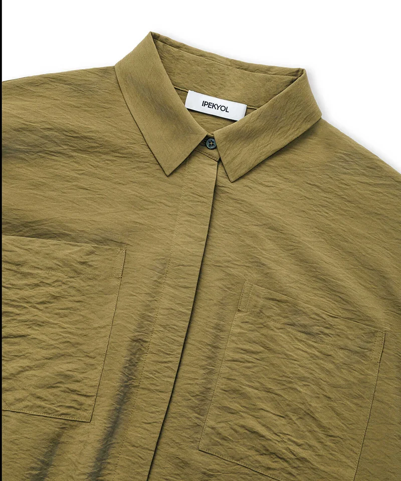 Ipekyol  Crinkle-Effect Shirt for Women | Best Price UAE