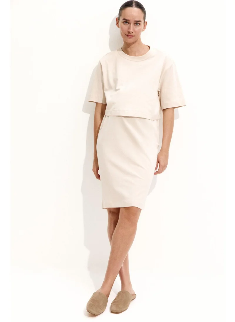 H&M MAMA 2-piece top and skirt set