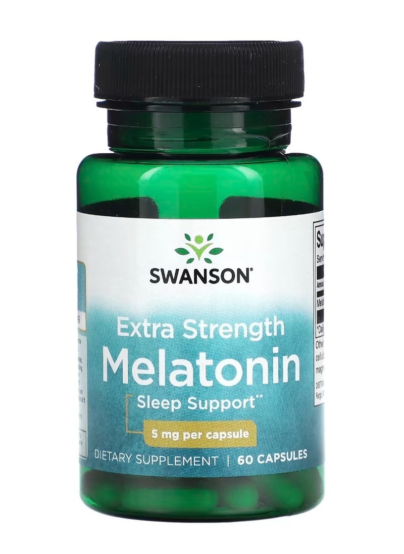 Extra Strength Melatonin 5 mg 60 Capsules - pzsku/ZF3BD6727BCDC65E34F1CZ/45/_/1731042681/edb9dc49-9071-4319-872a-35d22884d07f