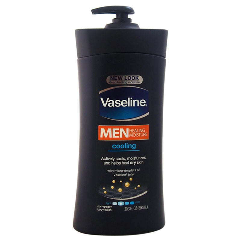 Vaseline لوشن الجسم المرطب للرجال من فازلين، مهدئ، 20.3 أونصة - Image 5
