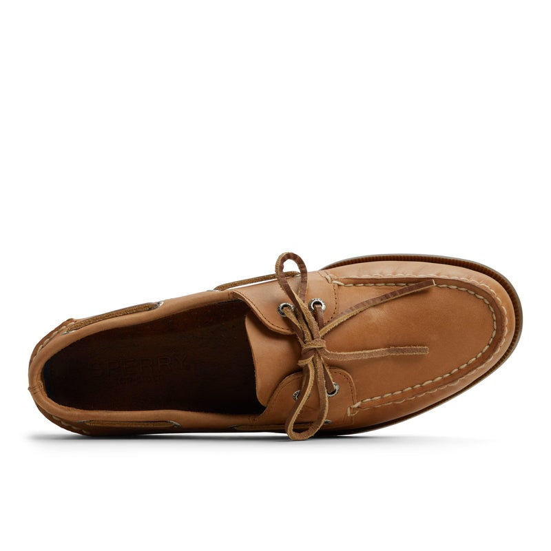 Sperry Men's Authentic Originalâ„¢ 2-Eye Boat Shoe, Royal Brown, 7.5, XW - Image 4