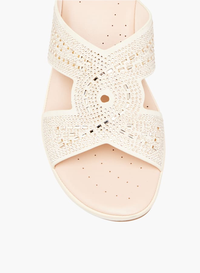 Le Confort Womens Embellished Slip-On With Wedge Heels - Image 3