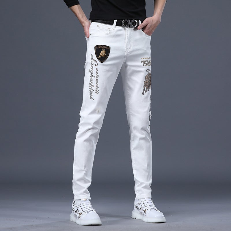 Unisex Classic Denim Jeans Loose Fit Daily Outdoor Wear - Image 4