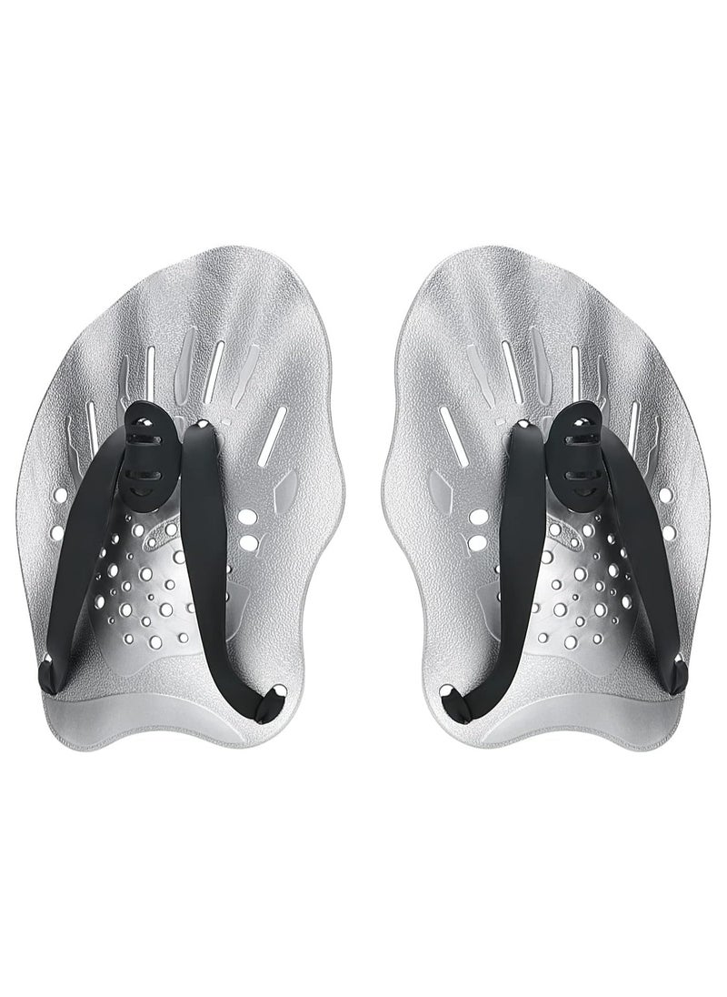 Fanski Swim Paddles Hand, Swim Training Hand Paddles with Adjustable Straps  - Image 1