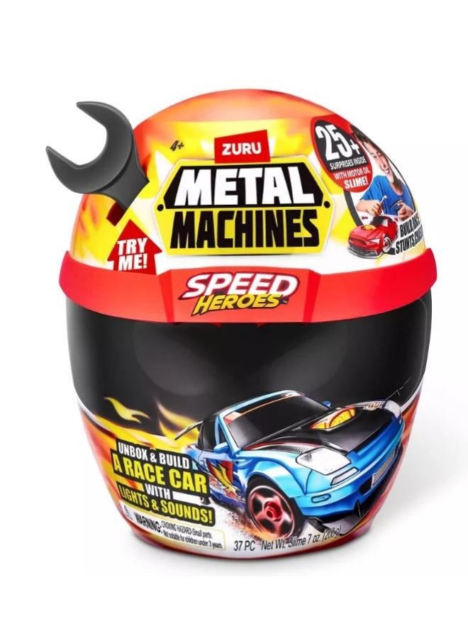 ZURU Metal Machines Speed Hero Series - 1 Piece Only, Assorted/Style May Vary - Image 1