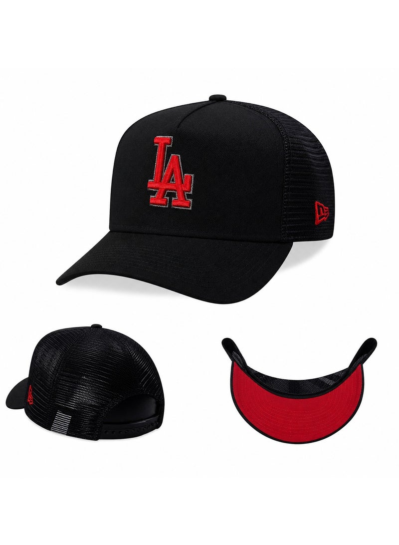 Los Angeles Dodgers Baseball Cap Adjustable Snapback Hat Trendy Streetwear Style for Men and Women