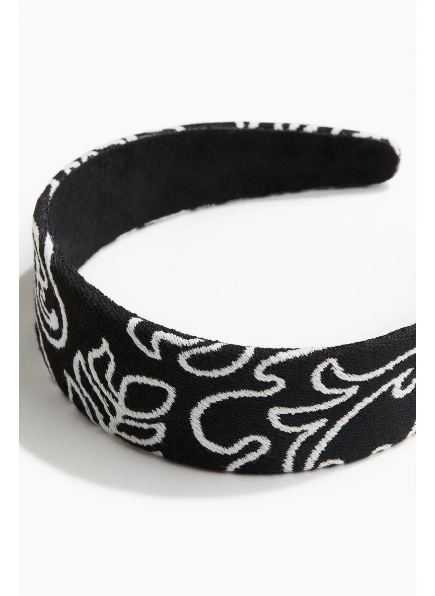 H&M Embroidered Alice Band