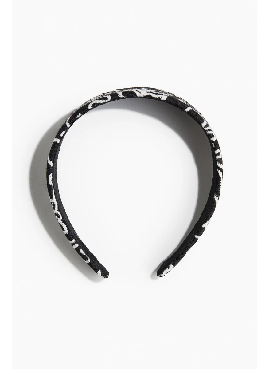 H&M Embroidered Alice Band