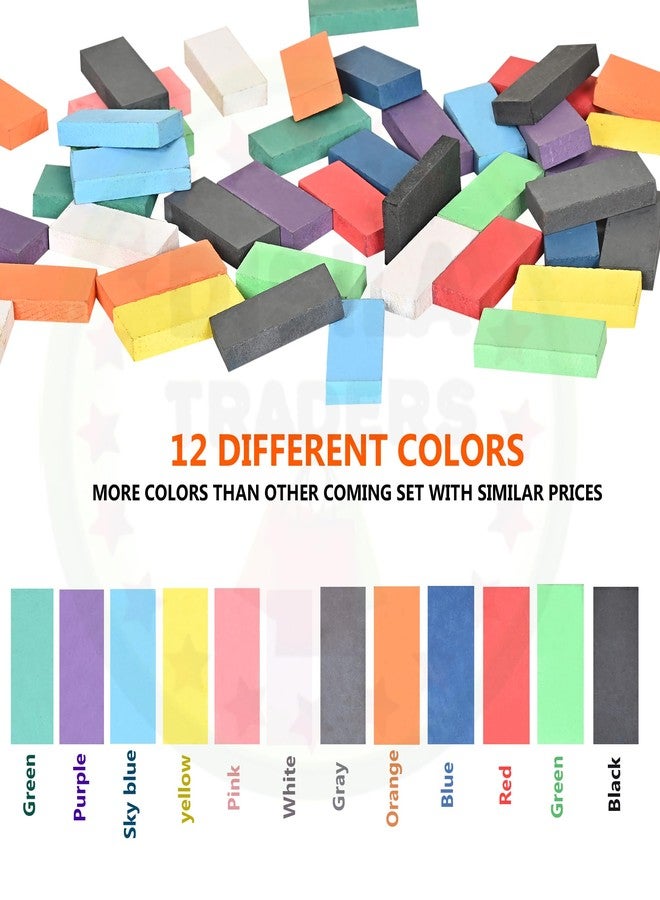 DISILA Traders Wooden Blocks Toys| Colorful Wooden Building Blocks Toys (Pack of 120 Pieces) - Image 5