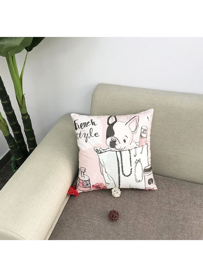 NIBEMINENT Cotton Throw Cushion Case For Home Decor Multicolour