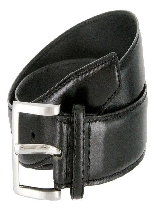 بيلتس.كوم حزام كلاسيكي من الجلد الطبيعي المدبوغ بالزيت، مناسب للعمل والمناسبات الرسمية وغير الرسمية (أسود، 34) - Image 2