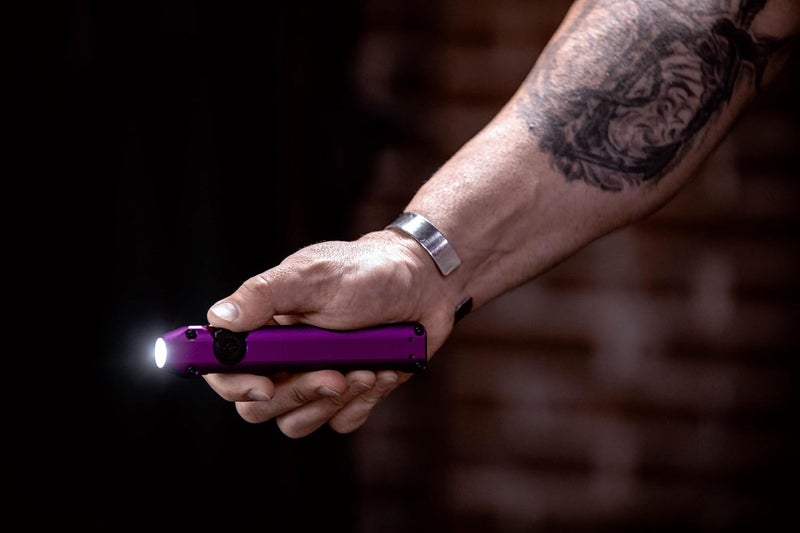 Streamlight 88818 Wedge 1,000-Lumen Max 300-Lumen Standard 1,200-Candela Flat Everyday Carry Flashlight, Includes USB-C Cable and Lanyard, Purple - Image 3