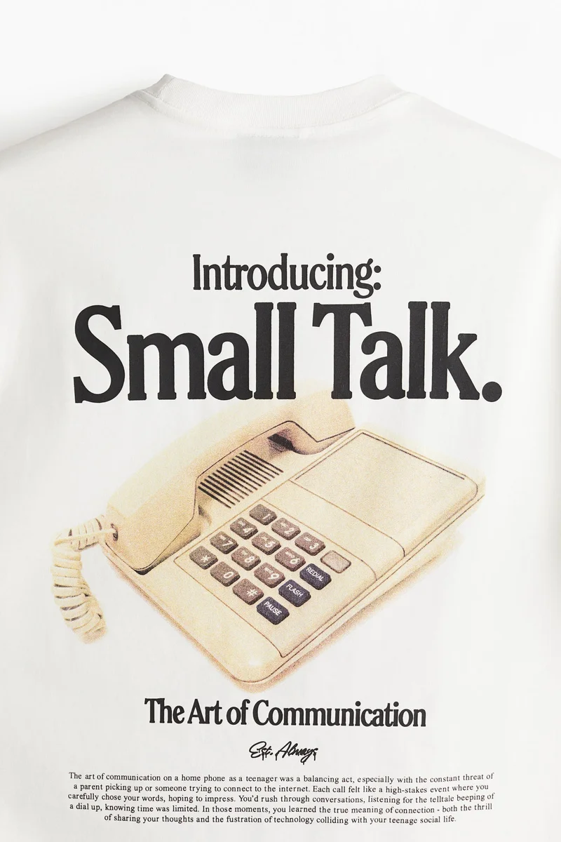 H&M Relaxed Fit Cotton T-shirt