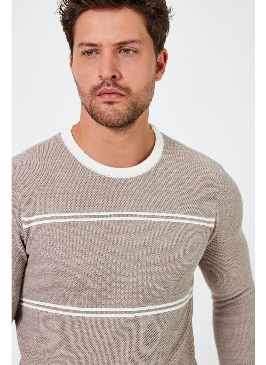 Alexandergardı Crew Neck Striped Regular Fit Sweater (E24-EZE-04) - pzsku/ZF3BE415B2F1D6C826B0AZ/45/_/1730391097/cf4fb980-c3ac-4c04-89b2-ab1bab7ca749