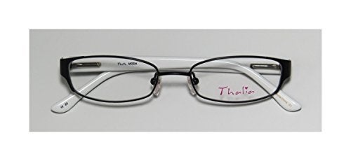 THALIA SODI Thalia Moda Womens/Ladies Rxable Newest Season Designer Full-rim Spring Hinges Eyeglasses/Eyeglass Frame (48-16-130, Black / White) - Image 2