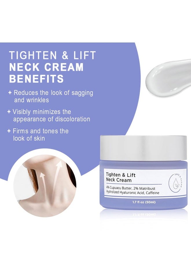 MOIKA Neck Firming Cream Tightening Lifting Sagging Skin, Tighten And Lift Neck Cream,  Tighten & Lift Firming For Crepey Skin (1PCS) - Image 3