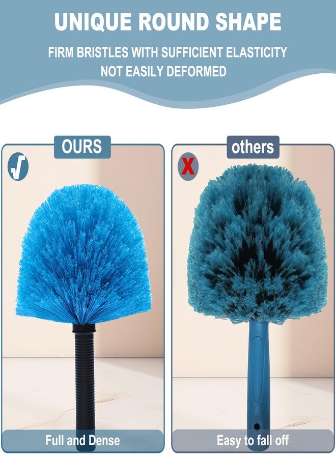 Tonmp Twist-On Cobweb Duster Head Brush // Spider Web Brush for Outdoor & Indoor Web Cleaning // Fits Standard Acme Threaded Poles // Brush Head Only -1 Pack - Image 3
