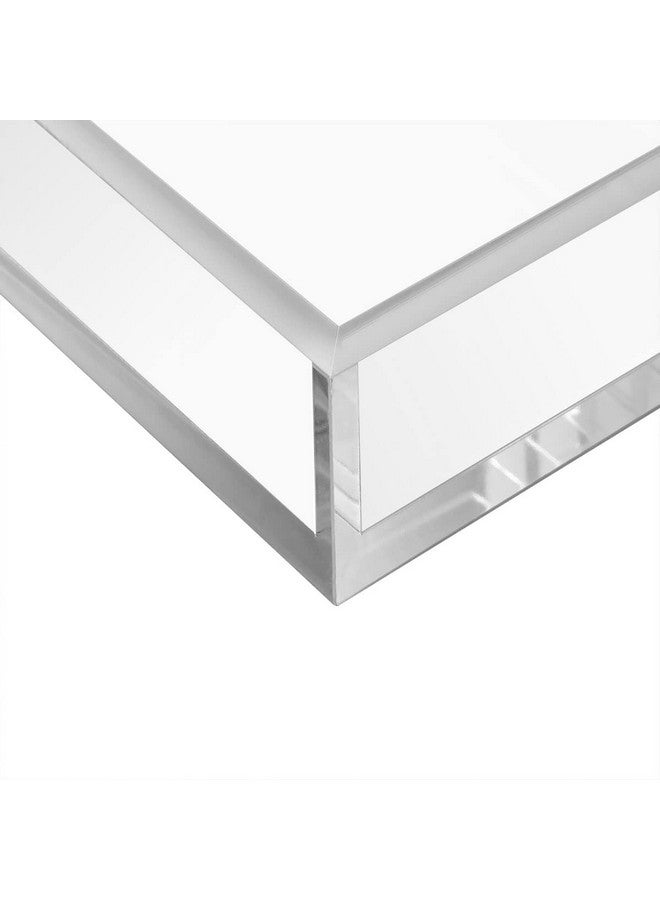 HIIMIEI HIIMIEI Acrylic Napkin Holder Tray,8mm Thick Acrylic Guest Towel Holder 8.5x4 inches, Crystal Clear Table Cocktail Napkin Holder for Bathroom,Restaurant,Office,Commercial,Kitchen,Party  - Image 3