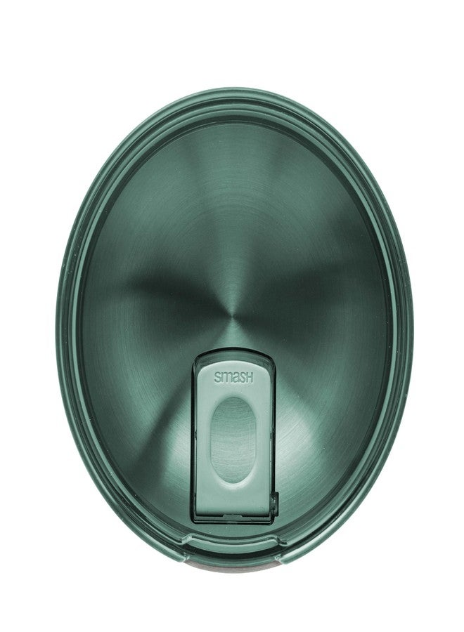 Smash Double Wall Microwave Safe Stainless Steel Meal/Salad Bowl (Sage) - Image 2