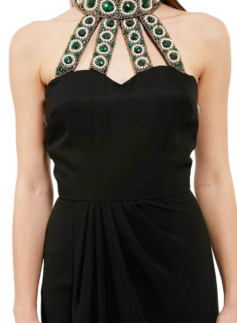Virgos Lounge Embellished Maxi Dress