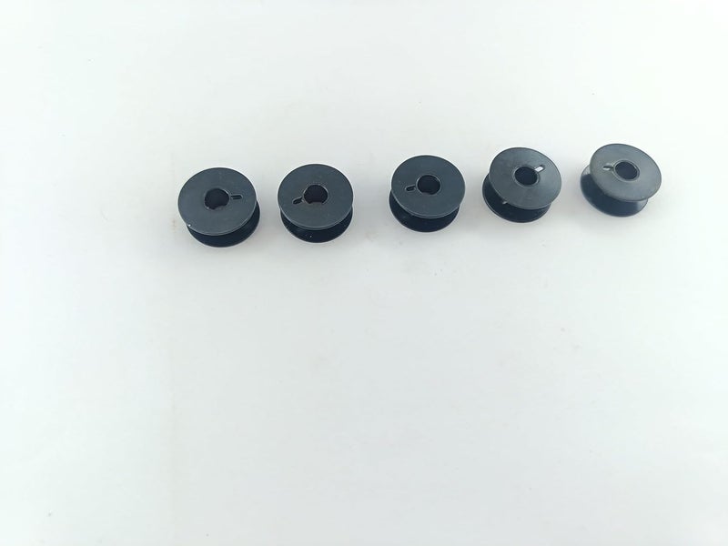 advancedestore advancedestore Set of 10Pcs Black Steel Bobins Big Sewing Machine Bobbins Bobbins Metal Handpicked Bobbins - Image 2