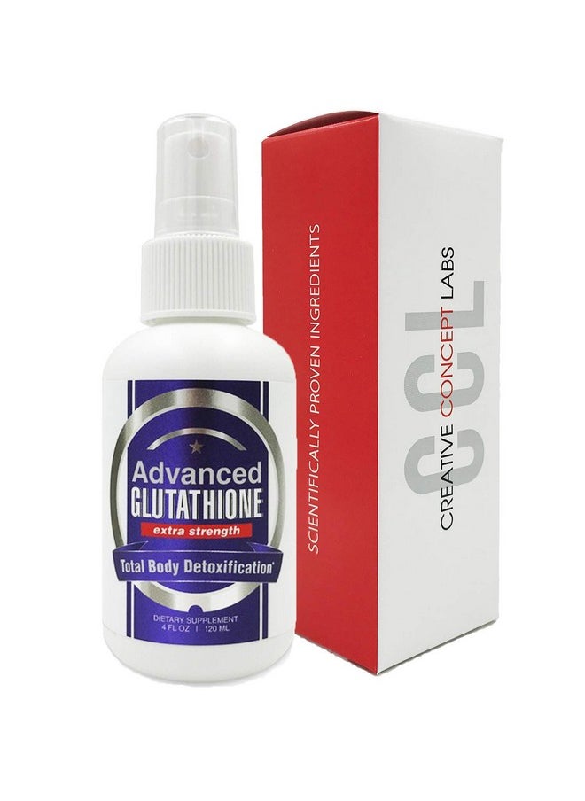 CCL SUPPLEMENTS Advanced Glutathione Spray Supplement Reduced Glutathione Liquid Antioxidant Gsh With Ashwaganda Lcarnitine & Lglutamine (4 Oz 120 Servings)  - Image 1