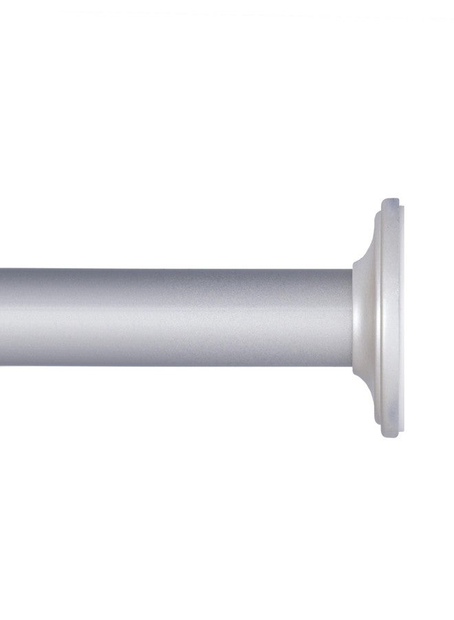 Sun Zero SN45056 Blackout Room Darkening Tension Rod, 28-60" Adjustable Length, Silver Finish, 5/8" Diameter Steel Tube - Image 1