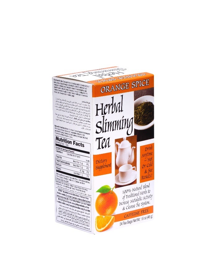 21st Century Herbal Slimming Orange Tea 24 Tea Bags - Image 5