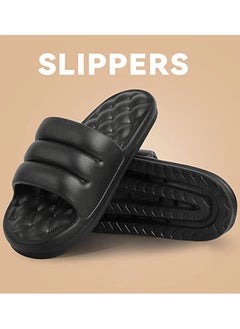 HomarKet Bathroom Shower Slippers Anti-slip Lightweight House Super Soft Home Slippers for Indoor & Outdoor  - Image 2