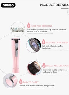 Electric Shaver Razor for Women, Women's Painless Face Hair Remover Epilator Machine, Battery-powered, Waterproof Hair remover, Lipstick Shape for Bikini Upper Lip Areas, Chin, Eyebrow, Neck, Leg Shaver Trimmer - pzsku/ZF3BF3E587EC91F2079B9Z/45/_/1728352005/74c1a9a4-1e97-4fbc-a335-5a57393ba0de