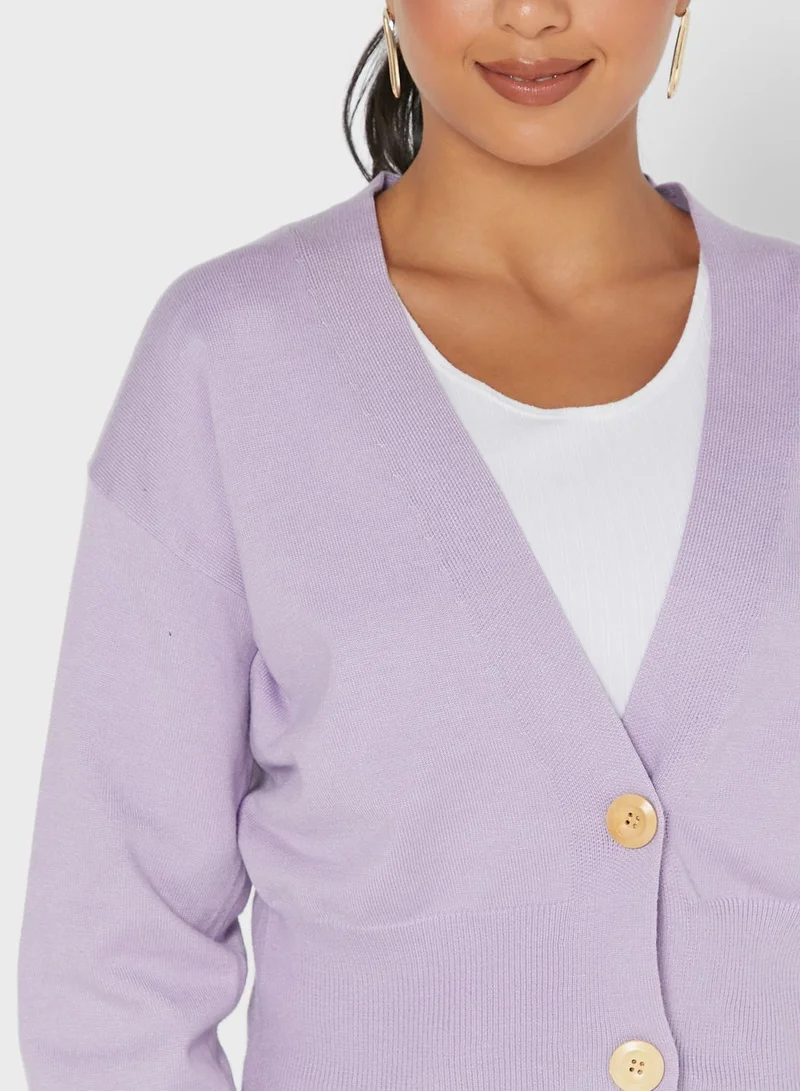 Ginger Oversized Buttoned Down cardigan