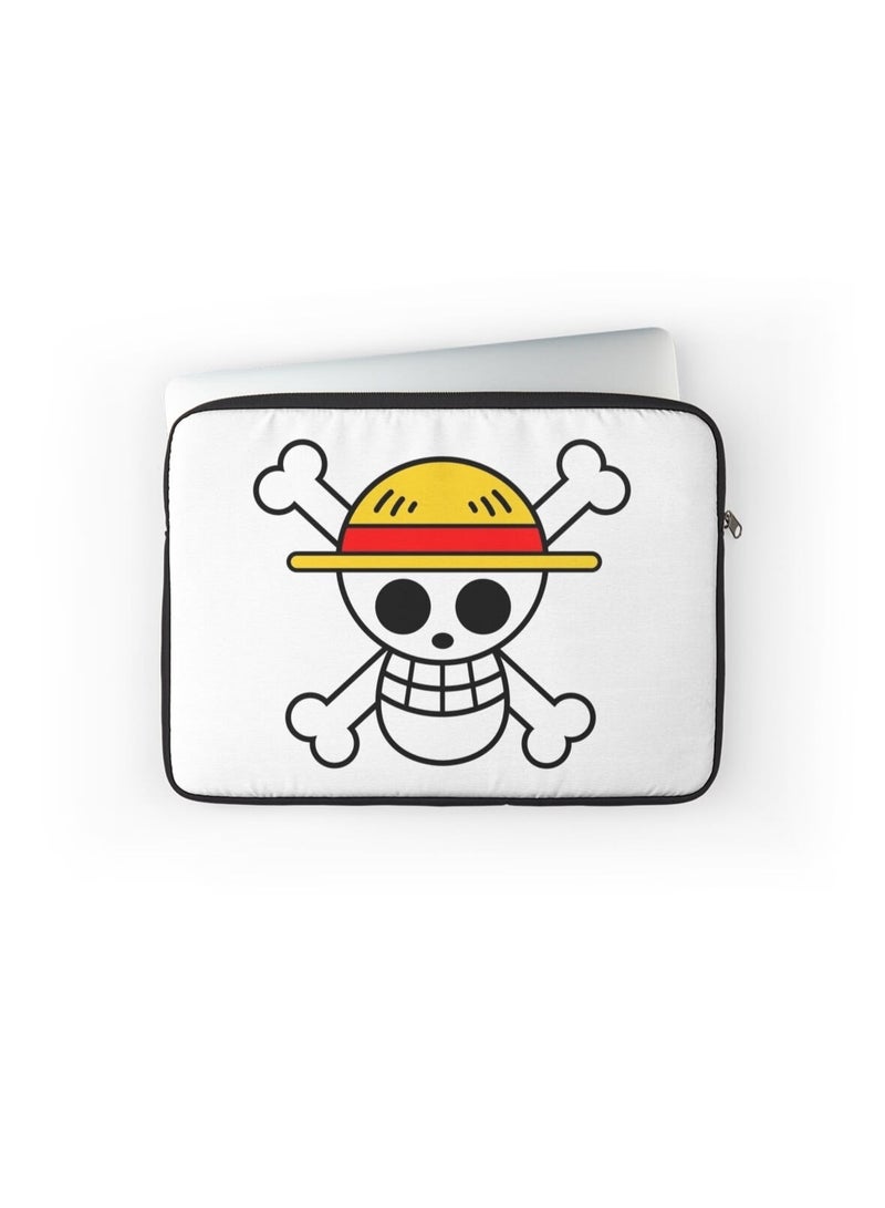 One Piece "Straw Hat Crew" Jolly Roger Protective Laptop Sleeve