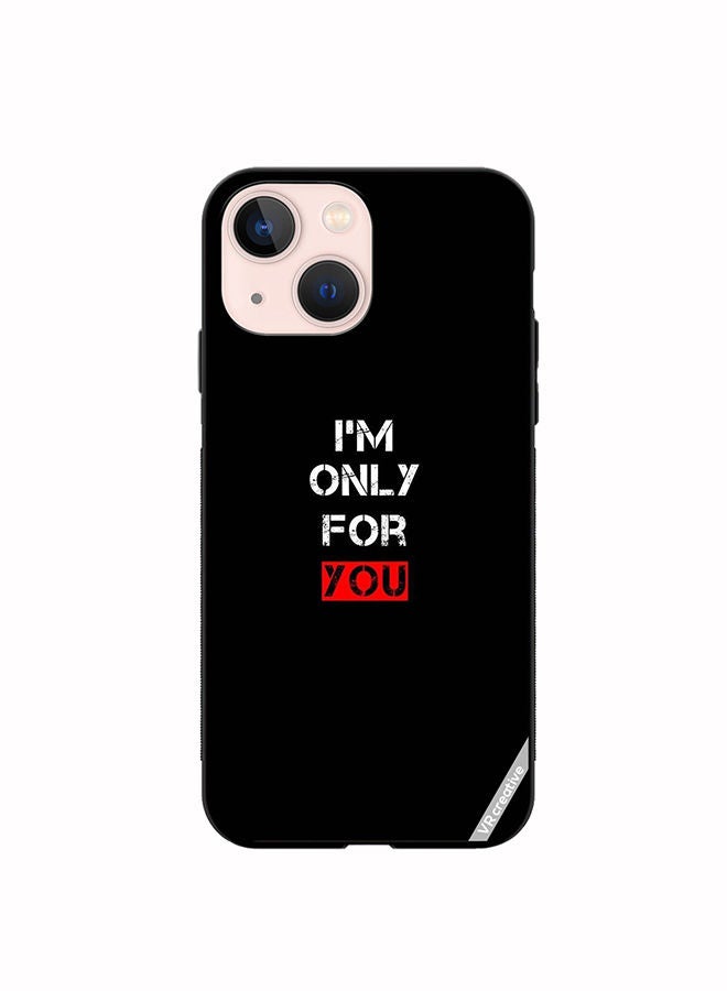 VR CREATIVE Protective Case Cover For Apple iPhone 14 I'M Only For You Design Multicolour - Image 1