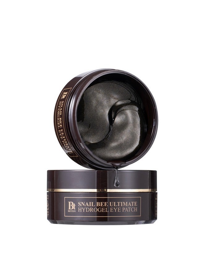 BENTON Snail Bee Ultimate Hydrogel Eye Patch (60pcs) - Hydrating Eye Patches | Snail Mucin Eye Patches | Reusable Eye Patches | Cooling Eye Patches - Image 1