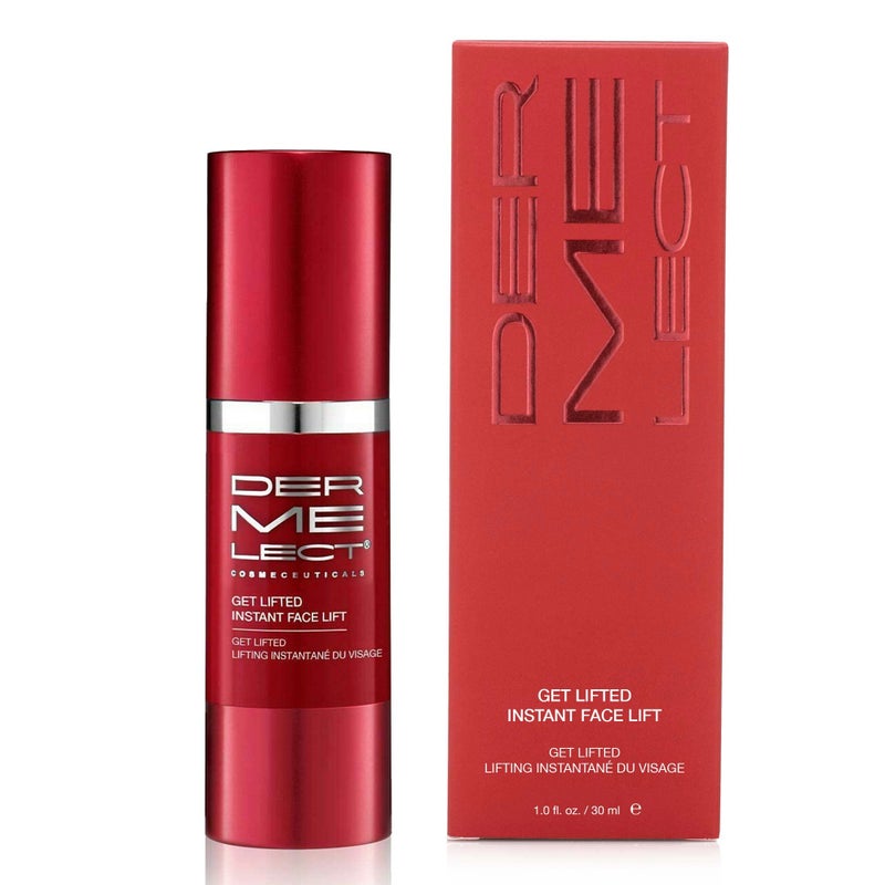 Dermelect Get Lifted Instant Face Lift for Face & Neck Anti Aging Cream with Manuka Honey, Egg White Tightening Hydrating Firming Treatment for Sagging Jawline, Loose Skin, Lines Wrinkles 1 oz - Image 1