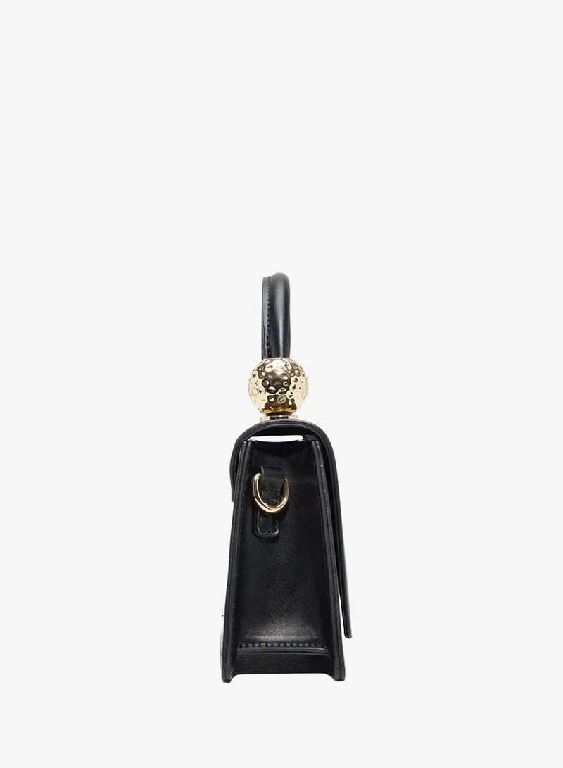 Aldo  Zarriza Ladies Black Top Handle Bag for Women | Best Price UAE