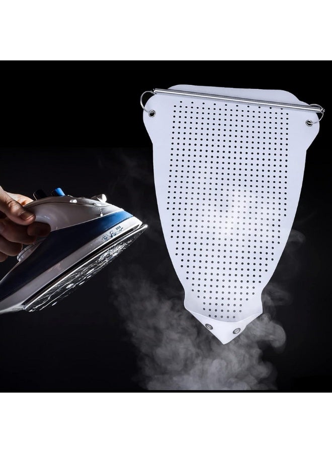 Ironing Board Cover, Ironing Shoe Cover For Prevents Burn, Sticking, iron Heat Protector, Steam Ironing Accessories, Iron Sole Shield for Most Irons, Fabric Protective Film - Image 1