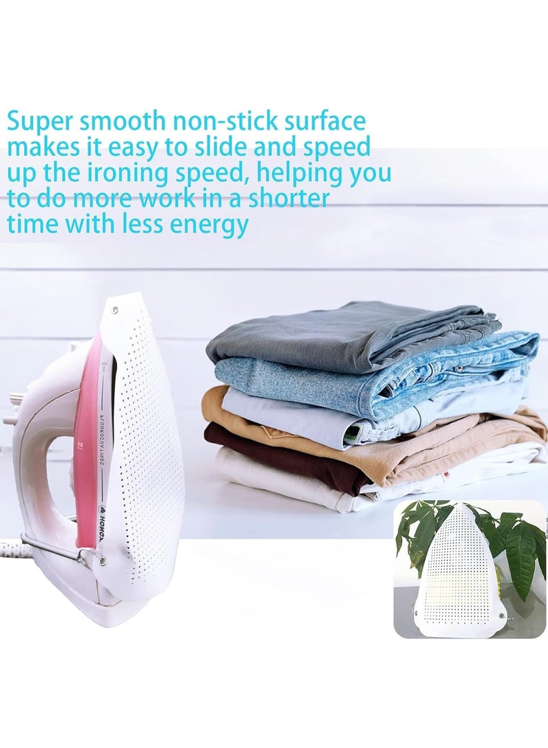 Ironing Board Cover, Ironing Shoe Cover For Prevents Burn, Sticking, iron Heat Protector, Steam Ironing Accessories, Iron Sole Shield for Most Irons, Fabric Protective Film - Image 3