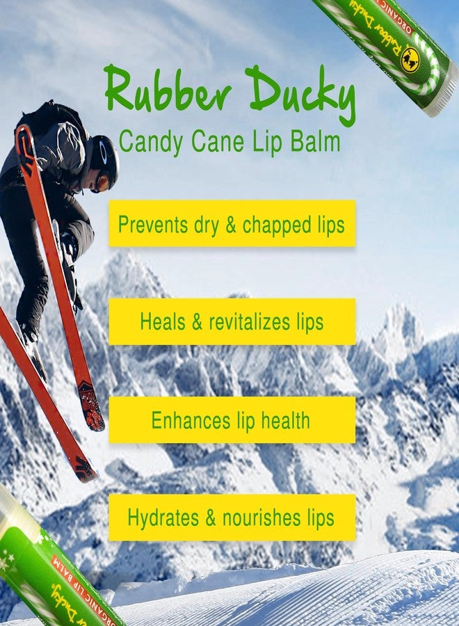 Rubber Ducky Carefree Natural Organic Lip Balm - Instant Hydration & Lip Moisturizer for Very Dry Lips - Vanilla Mint Lip Balm Flavor with Vitamin E - Vegan, Certified Organic Lip Care - 3 Pack - Image 5