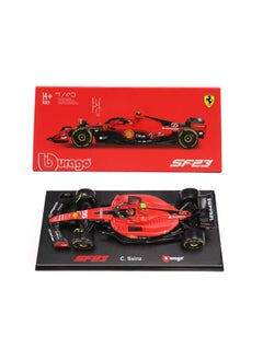 Bburago Bburago Formula 1 2023 Ferrari SF-23 #55 Carlos Sainz Die-cast Car  - Image 1