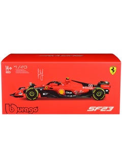 Bburago Bburago Formula 1 2023 Ferrari SF-23 #55 Carlos Sainz Die-cast Car  - Image 3
