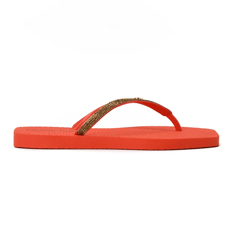 Carmen Steffens Orange Shine Flip-Flop